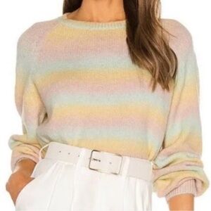 NWT Rainbow Sweater BB Dakota by Steve Madden Crazy On You Multicolor SIZE XL